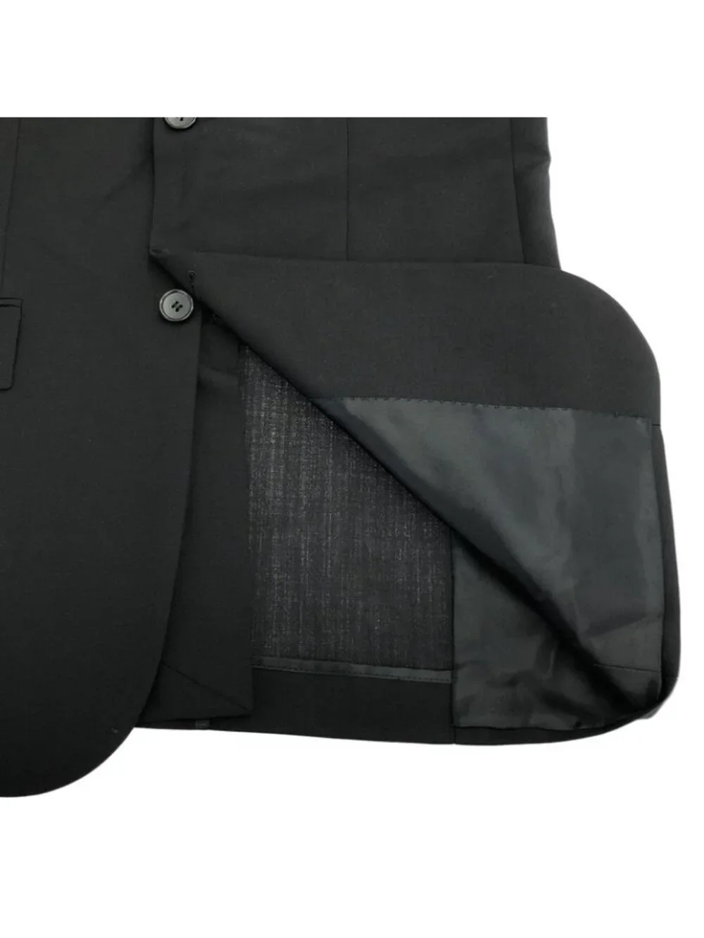 Balenciaga Tailored Jacket & Trousers Pants Set Suit Black 44 - Picture 8 of 10